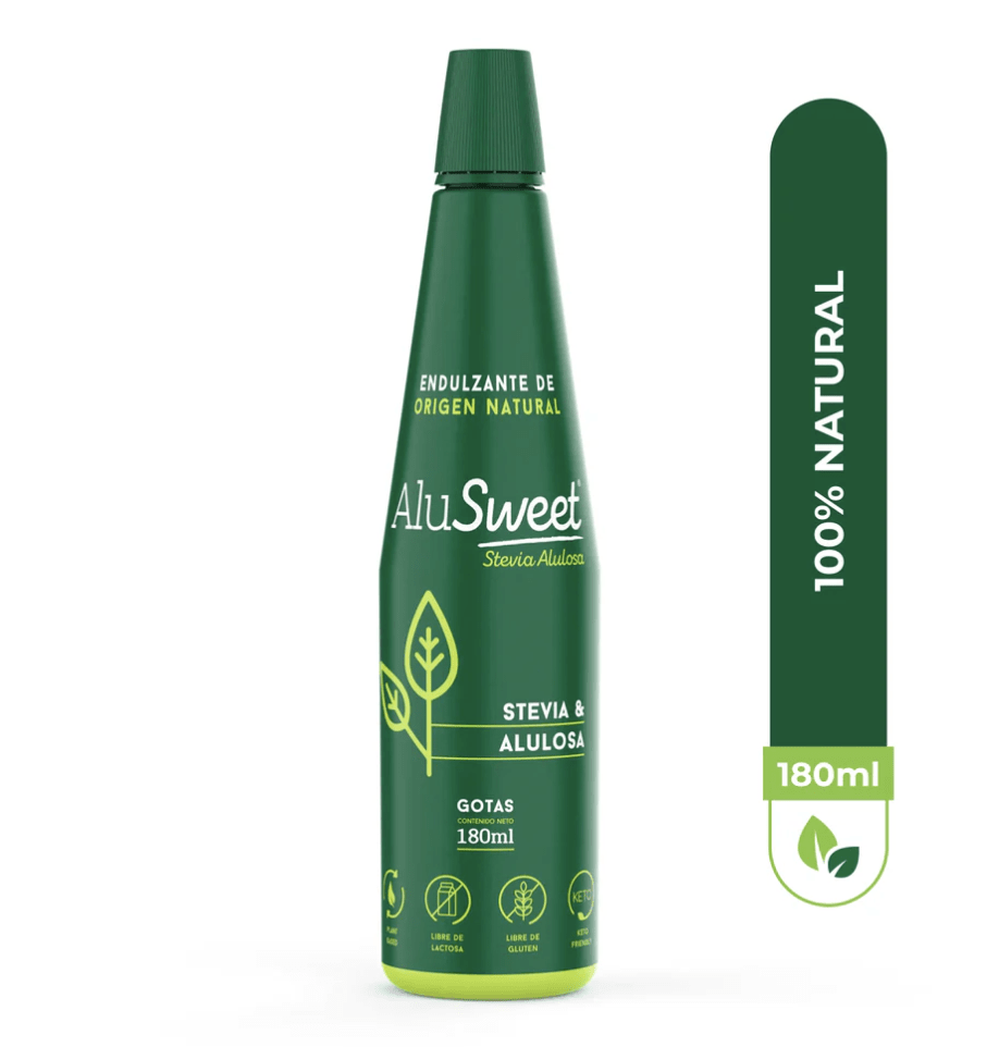 STEVIA + ALULOSA 180G ALUSWEET1
