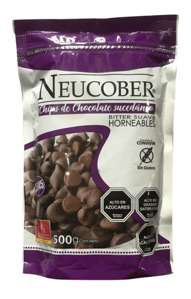 CHIPS BITTER SUAVE HORNEABLE 500 GR NEUCOBER1