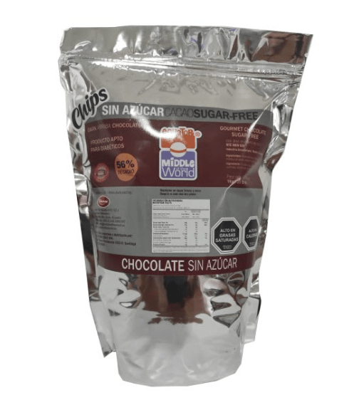 CHOCONO CHISPAS DE CHOCOLATE 56% S/AZUCAR 1KILO1