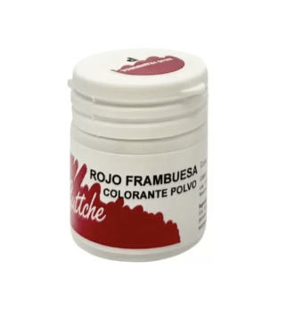 COLORANTE POLVO ROJO FRAMBUESA 15G GUTTCHE1
