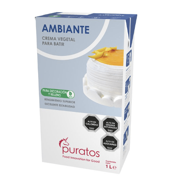 CREMA AMBIENTE 1 LITRO PURATOS1