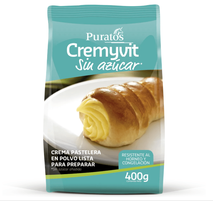CREMYVIT SIN AZUCAR 1 X 400 GR PURATOS1