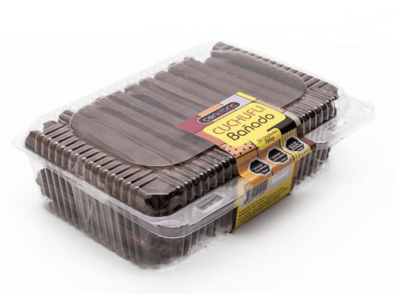 CUCHUFLI DISPLAY BAÑADO CHOCOLATE X 50 U1