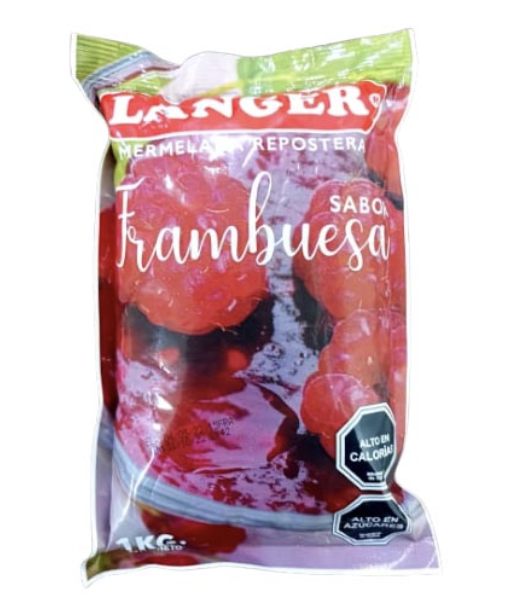 MERMELADA FRAMBUESA BOLSA LANGER 1 KILO1