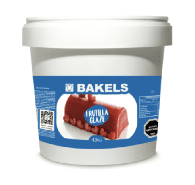 FRUTILLA GLAZE 4,5 KG - BAKELS1