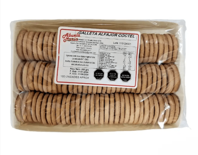 GALLETA ALFAJOR COCTEL ABUELA MARIA 350G1