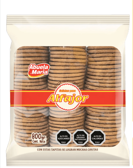 GALLETA RESPOSTERA ALFAJOR VAINILLA ABUELA MARIA 800 GR1