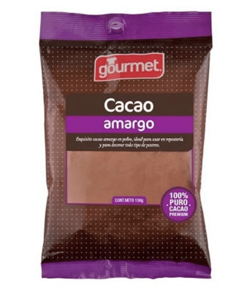 GOURMET CACAO AMARGO 150 GR1