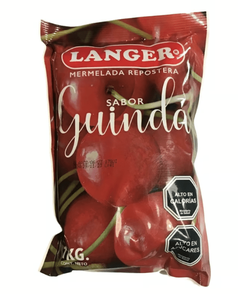 MERMELADA GUINDA BOLSA LANGER 1 KILO1