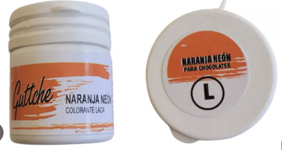LACA NARANJA NEON GUTTCHE 15 GR1