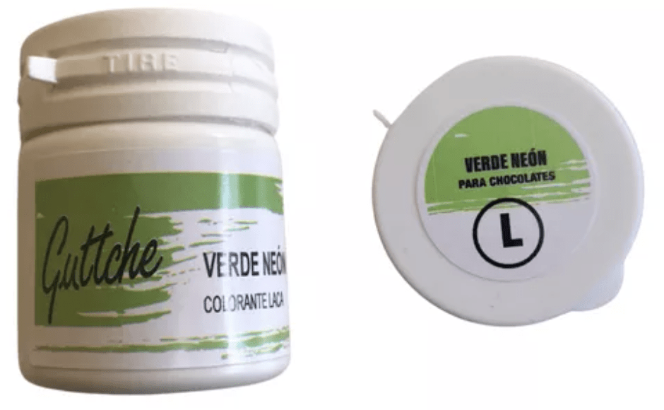 LACA VERDE NEON GUTTCHE 15 GR1