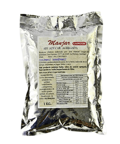 MANJAR 1 KG LANGER SIN AZUCAR1