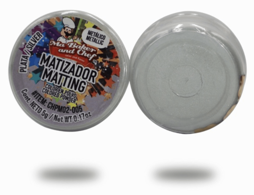 MATIZADOR METAL PLATA 5G1