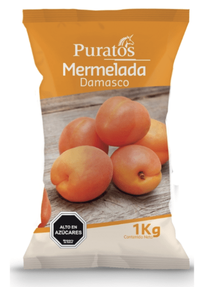 MERMELADA DAMASCO 1 KILO PURATOS1