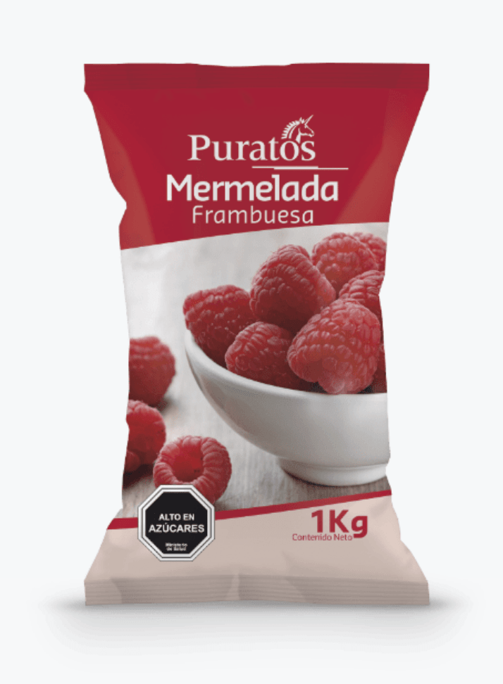 MERMELADA FRAMBUESA 1 KILO PURATOS1