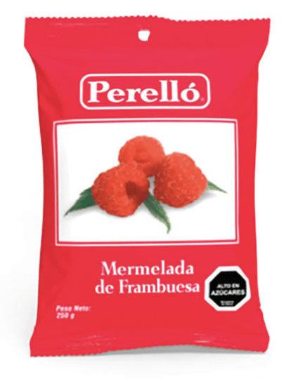 MERMELADA FRAMBUESA BILAMINADO 250G PERELLO1