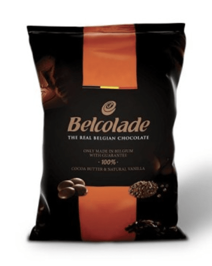 CHOCOLATE REAL BELCOLADE SELECTION LECHE 35% CACAO TRACE 1 KILO PURATOS1