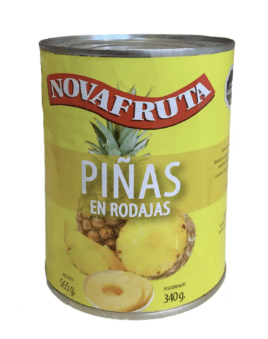PIÑA RODAJA NOVOFRUTA 565 GRS1