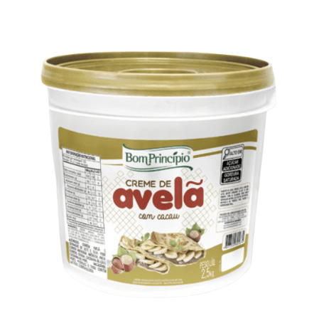 CREMA DE AVELLANA 2.5KG PREMIUM BOM PRINCIPIO1