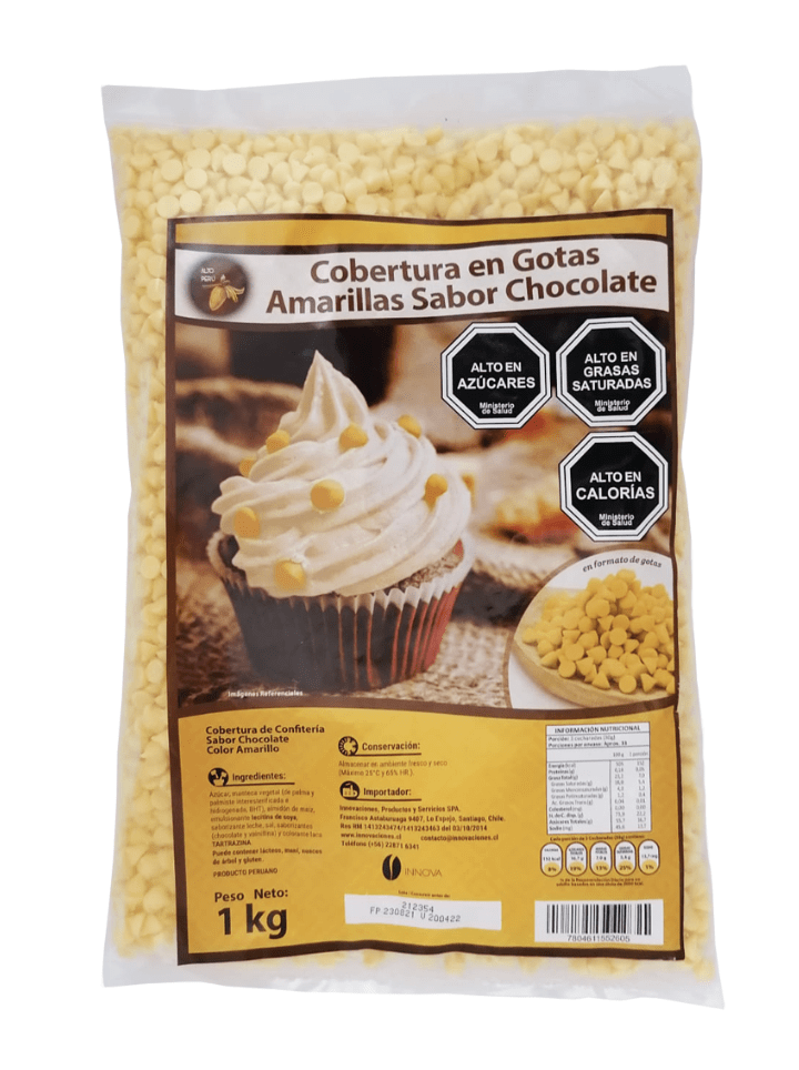 INNOVA GOTAS AMARILLAS SABOR CHOCOLATE 1 KG1