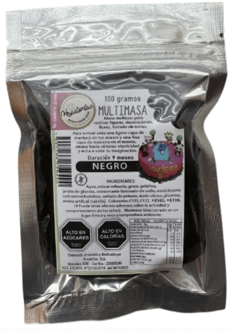 MULTIMASA 100G UV NEGRO KREATORTAS1