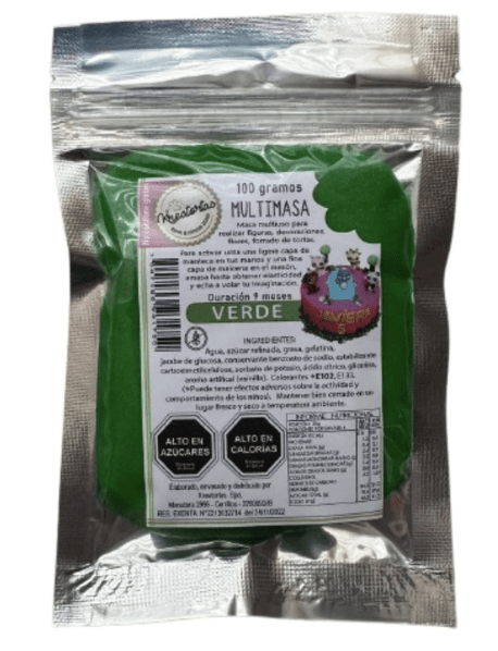 MULTIMASA 100G UV VERDE KREATORTAS1