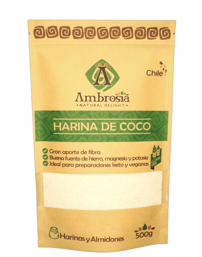 HARINA DE COCO 500 GRS AMBROSIA1