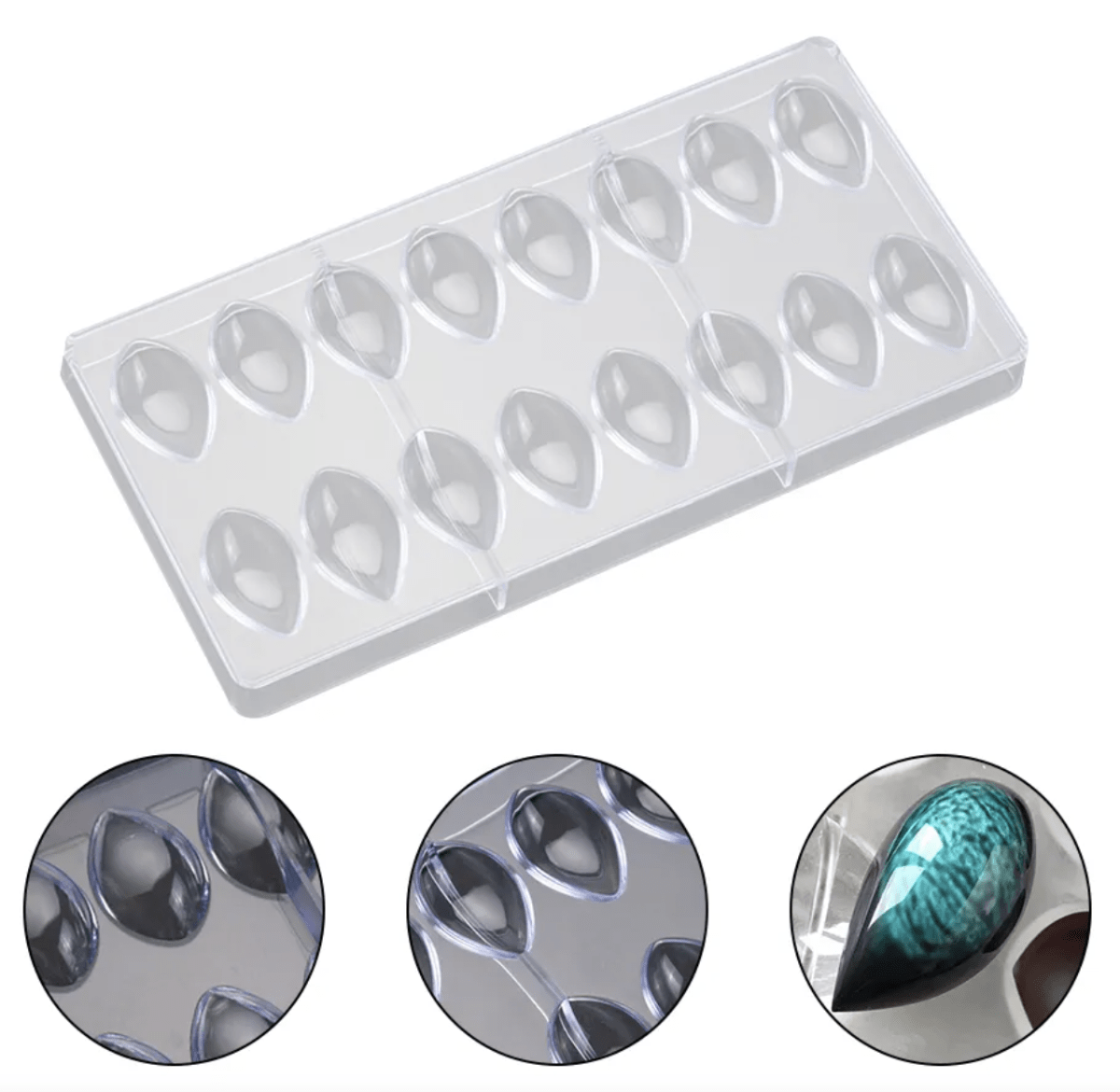 MOLDE ACRILICO P/CHOCO S652-131