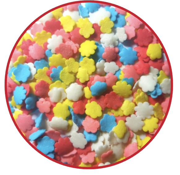 DECORACIÓN FLORES 100GR1