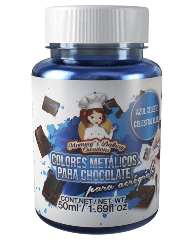 COLOR METALICO PARA CHOCOLATE AZUL1