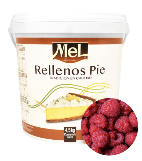 PIE FRAMBUEZA 4,5 KG MEL1