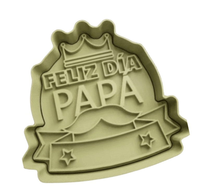 CORTADOR DE GALLETA DIA DEL PADRE - FELIZ DIA PAPA1