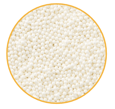ADORNO PASTEL 50G BLANCO 2MM1
