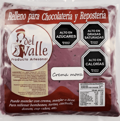 RELLENOS REPOSTEROS 250 GR DEL VALLE18
