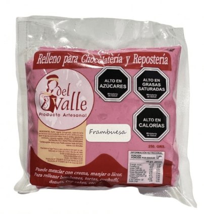 RELLENOS REPOSTEROS 250 GR DEL VALLE19