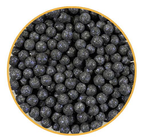 PERLA DIAMANTADA MEDIANA 50 GR - NEGRA BRILLANTE1