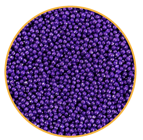 PERLA DIAMANTADA BABY 50G - MORADA1