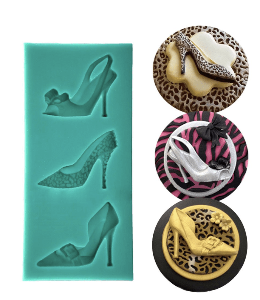 MOLDE DE FONDANT HSD1096 - TACONES1