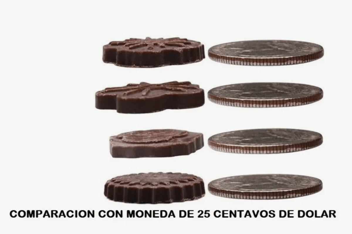 MOLDE DE SILICONA P/CHOCO JSC1882 FLORES3