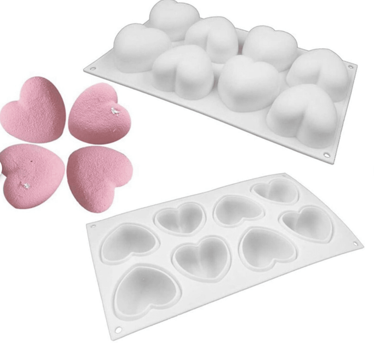 MOLDE DE SILICONA C2235 - CORAZON1