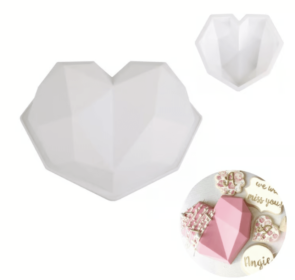 MOLDE SILICONA P/QUEQUE JSC2566 - CORAZON1