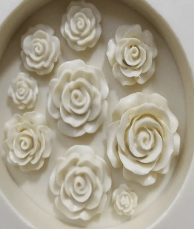 MOLDE PARA FONDANT JSF2392 - ROSAS1