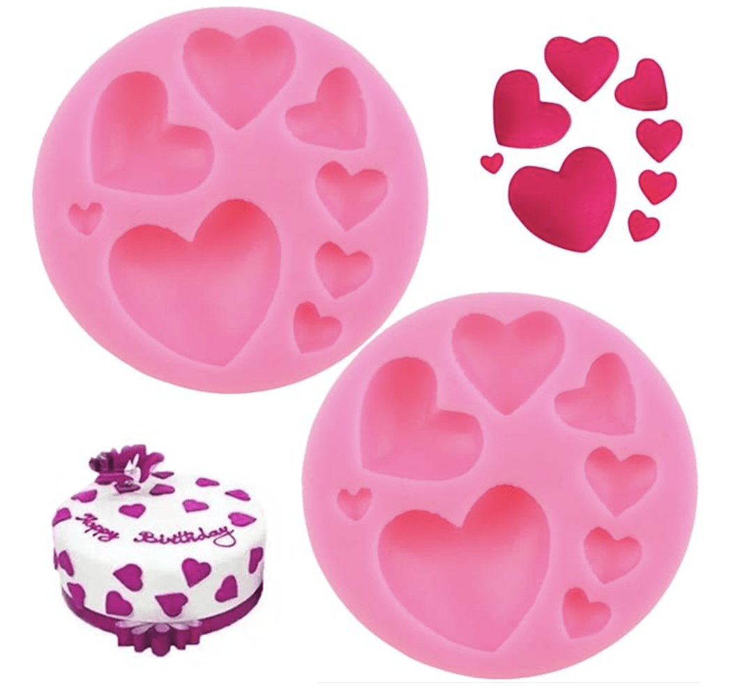 MOLDE PARA FONDANT JSF2393 - CORAZON2