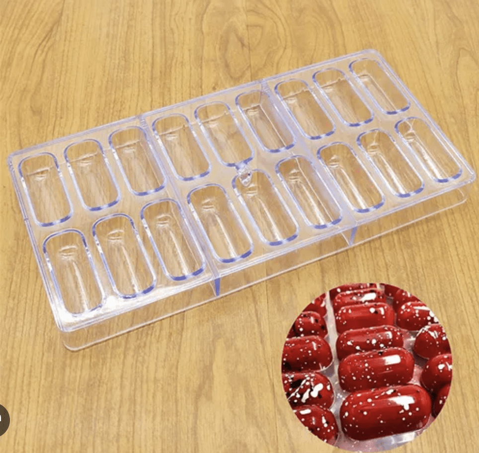 MOLDE ACRILICO P/CHOCOLATE S652-451