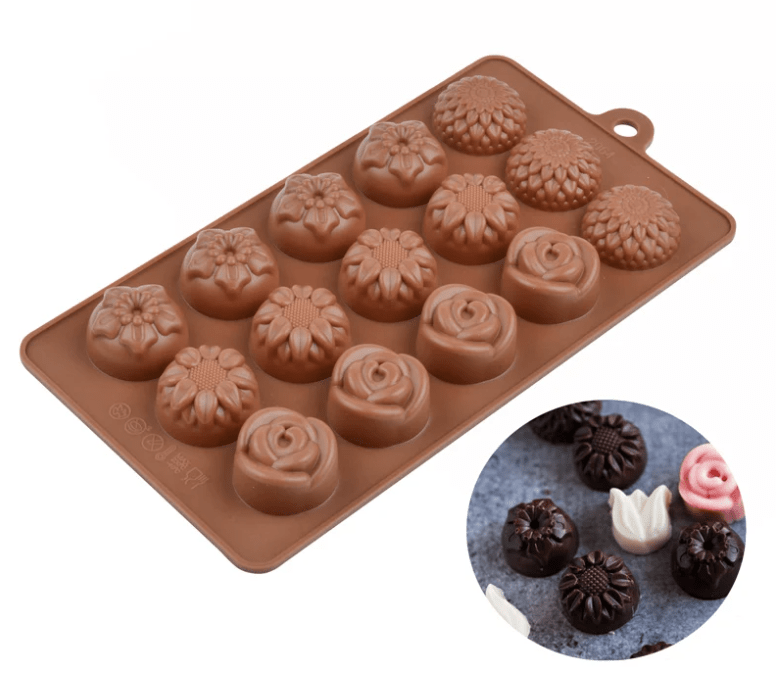 MOLDE DE SILICONA P/CHOCO JSC20641