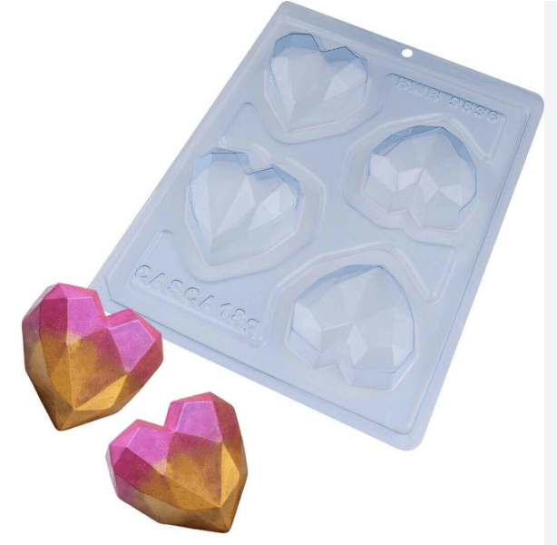 CORAZON DIAMANTADO / TRUFA CARACAO LAPIDADO 65GR - BWB1
