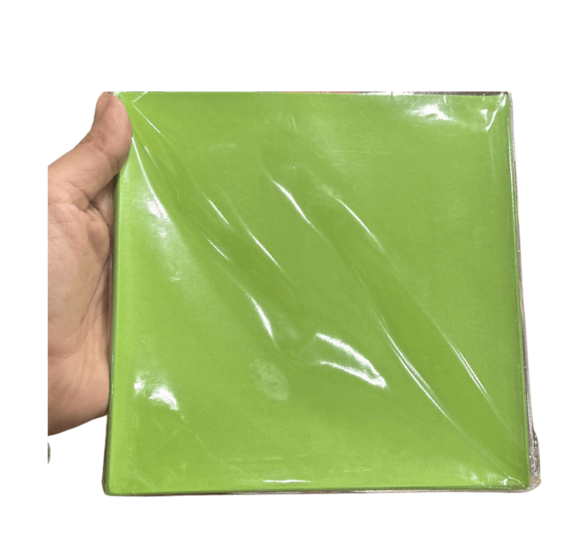 PAPEL ALFAJOR 15X15 VERDE LIMON 100U1