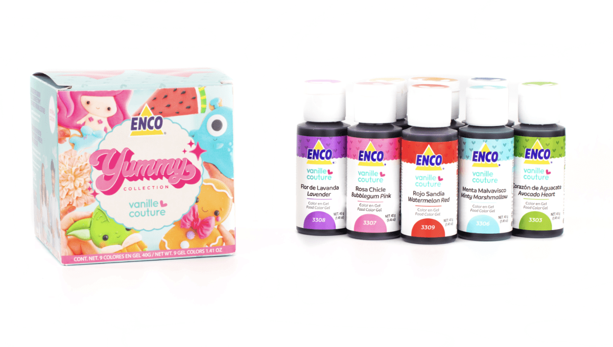KIT YUMMY 9 COLORES 40G ENCO1