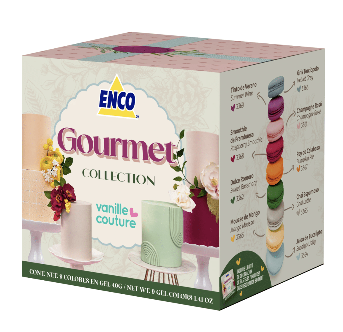 KIT GOURMET 9 COLORES ENCO1