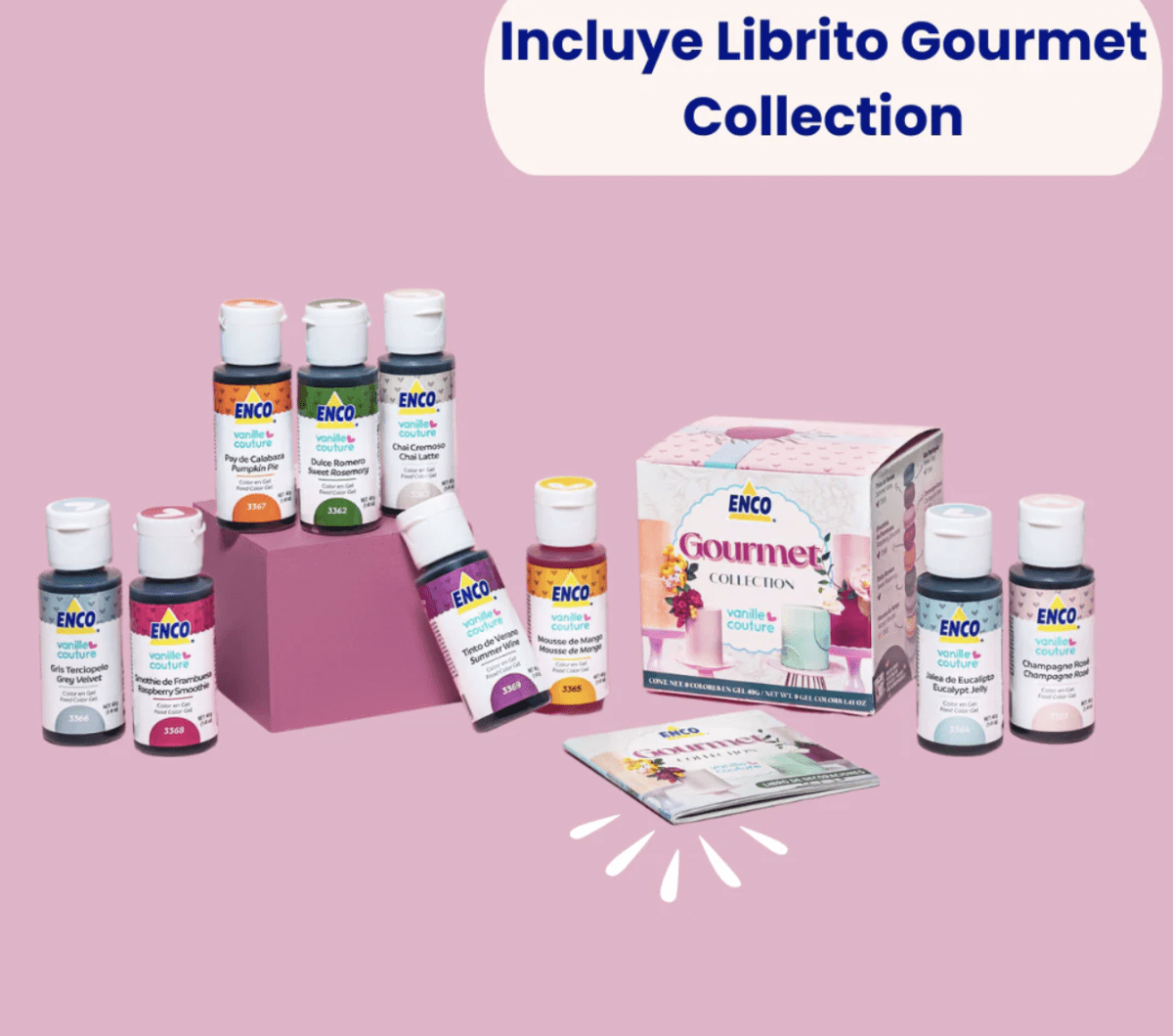 KIT GOURMET 9 COLORES ENCO2